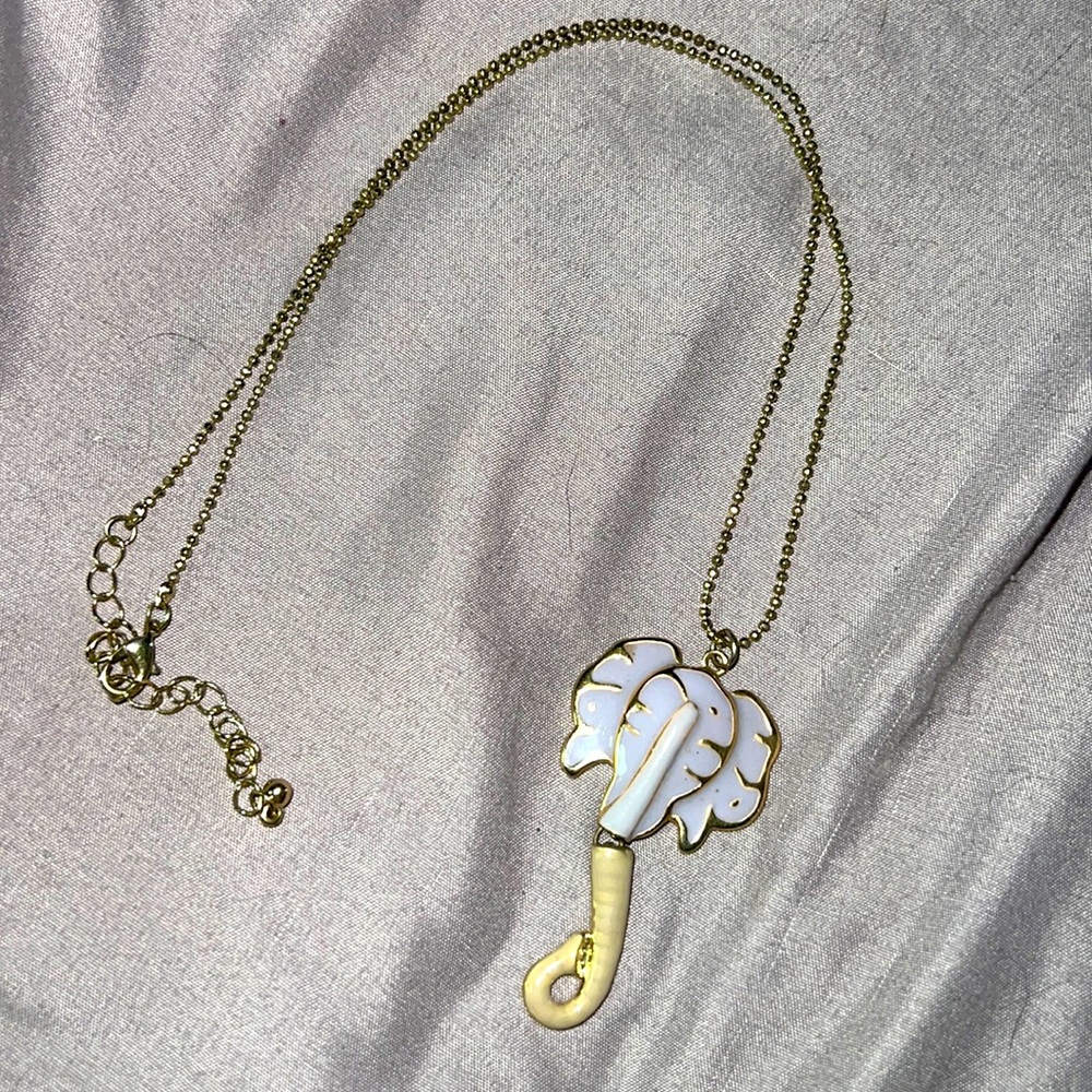 Little girls Elephant necklace
